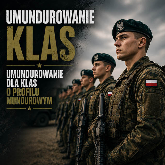 Umundurowanie klas o profilu mundurowym