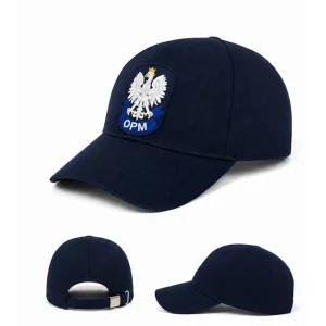 Czapka z daszkiem granatowa